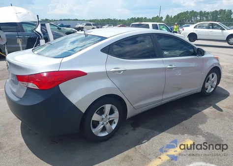 2013 Hyundai Elantra Gls из США, поврежденный, VIN 5NPDH4AE6DH333792